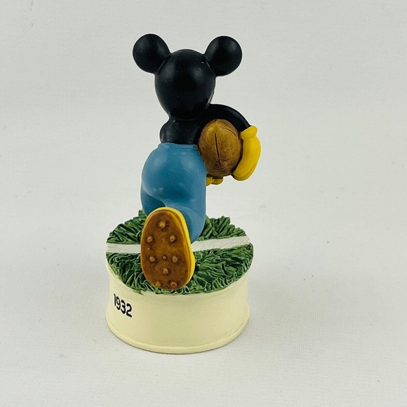 Disney Lenox Touchdown Mickey Movie Star Mickey Mouse Thimble Collection - Picture 4 of 7